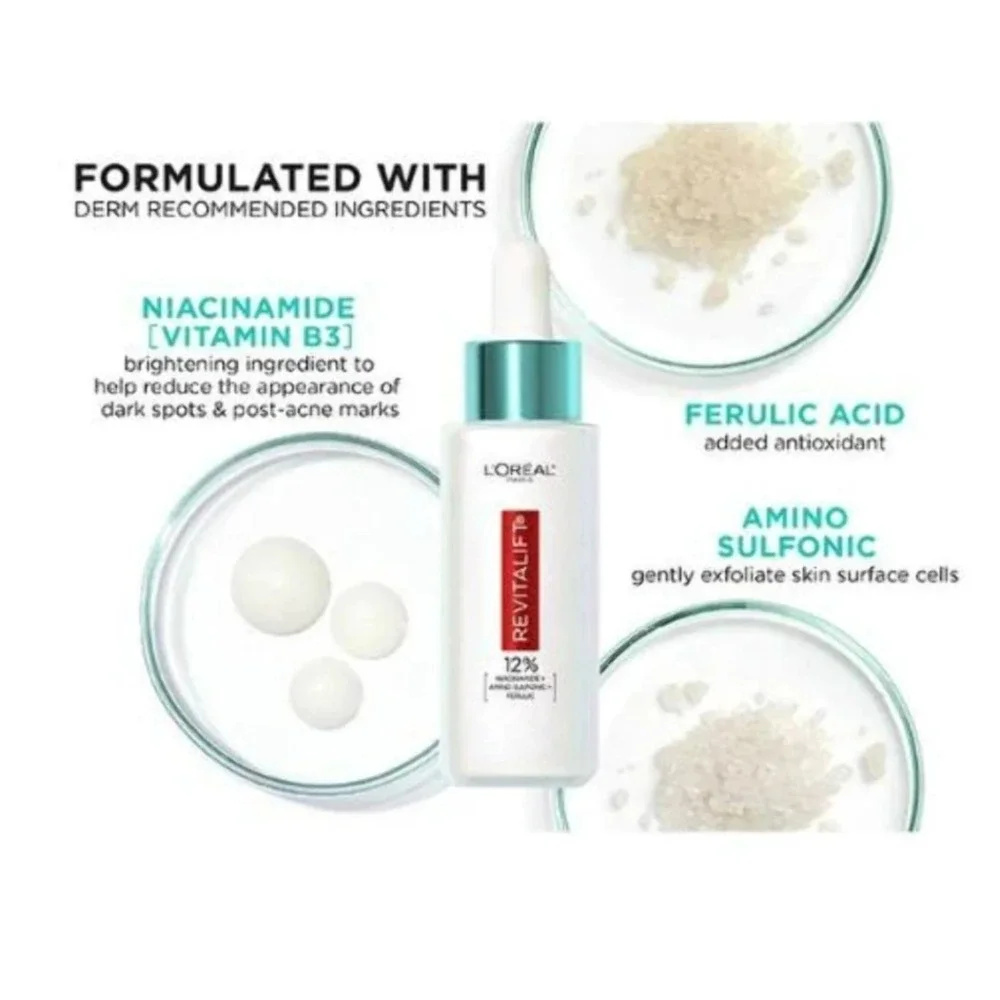 L'Oreal‎ Revitalift Derm Intensives 12% Niacinamide Dark Spot Serum 1 fl oz